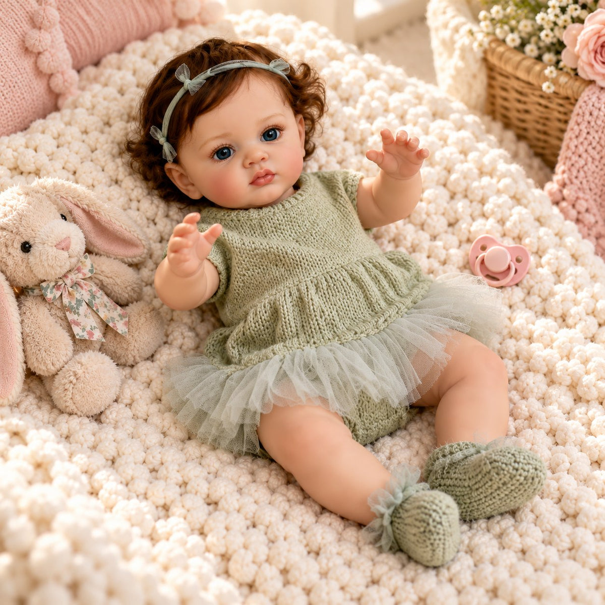 Poupée reborn Adèle 45 cm