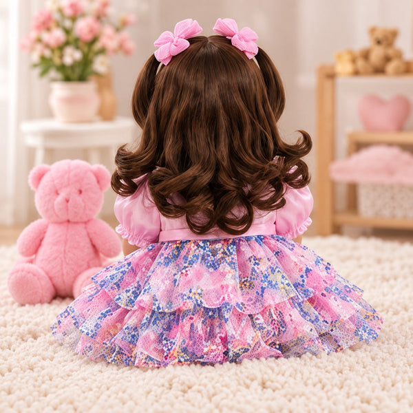 Poupée reborn Poupée reborn Violette 60 cm
